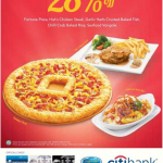 Pizza Hut Citibank Cardmembers Exclusive