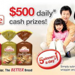 Sunshine $500 Daily Cash Prizes Lucky Draw (1 Jan – 31 Mar 2013)