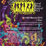 Youth Voices, Vocal Music Festival 2013