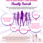 “Face of KOSE Infinity Pure Advance” Beauty Search (Till 31 Aug 2013)