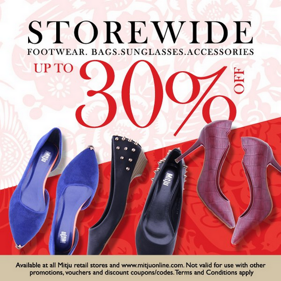 Mitju Chinese New Year Specials - Up To 30 Off Storewide