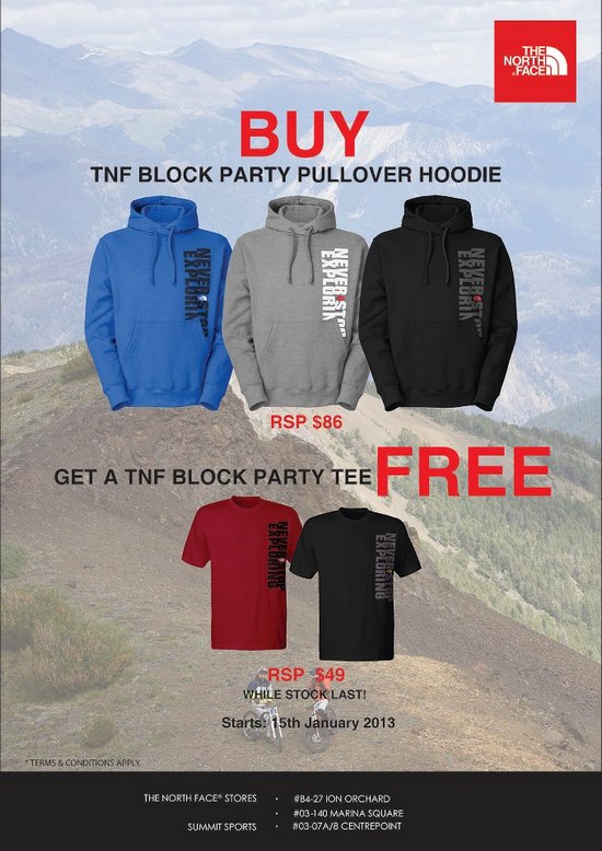 the north face promotion