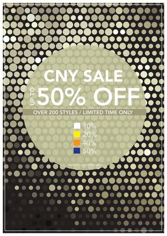 MDS Post CNY Sale - Enjoy Up To 50 Off