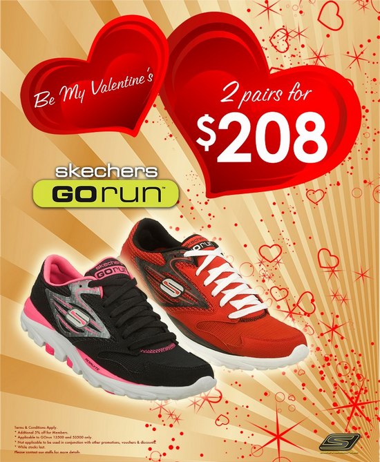 Skechers Valentine's Promotion (Till 28 Feb 2013)