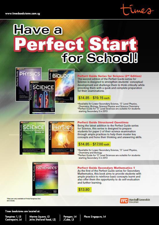 Times Bookstores Perfect Guide Series Exclusive