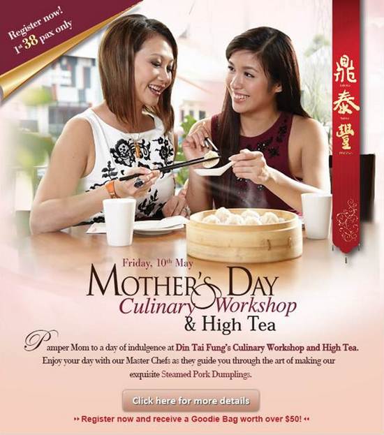 Din Tai Fung's Culinary Workshop & High Tea