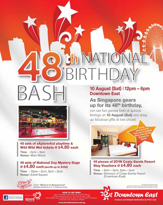 Downtown East 48th National Birthday Bash