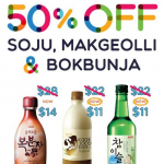 Sarang Korean Drinks Festival – Enjoy 50% Off