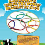 Ben & Jerry’s Exclusive ‘Shake The World’ Bracelet @ $3