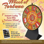 Lerk Thai Instant Lucky Sure-Win Fortune Wheel (Till 24 Feb 2013)