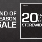Mondo Shoes End Of Season Sale – 20% Off Storewide!