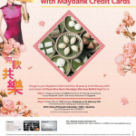 Redeem Dim Sum Buffets with Maybank Credit Cards
