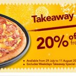 Pizza Hut National Day Takeaway Specials (Till 11 Aug 2013)