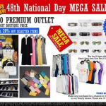Ritzbo Premium Outlet 48th National Day Mega Sale (Till 9 Aug 2013)